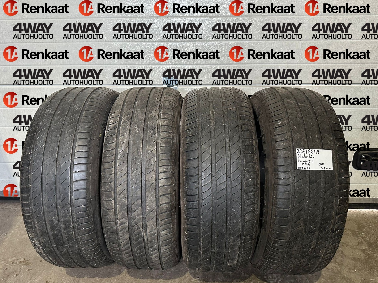 suverehv Michelin Primacy 4 DOT2020-2025