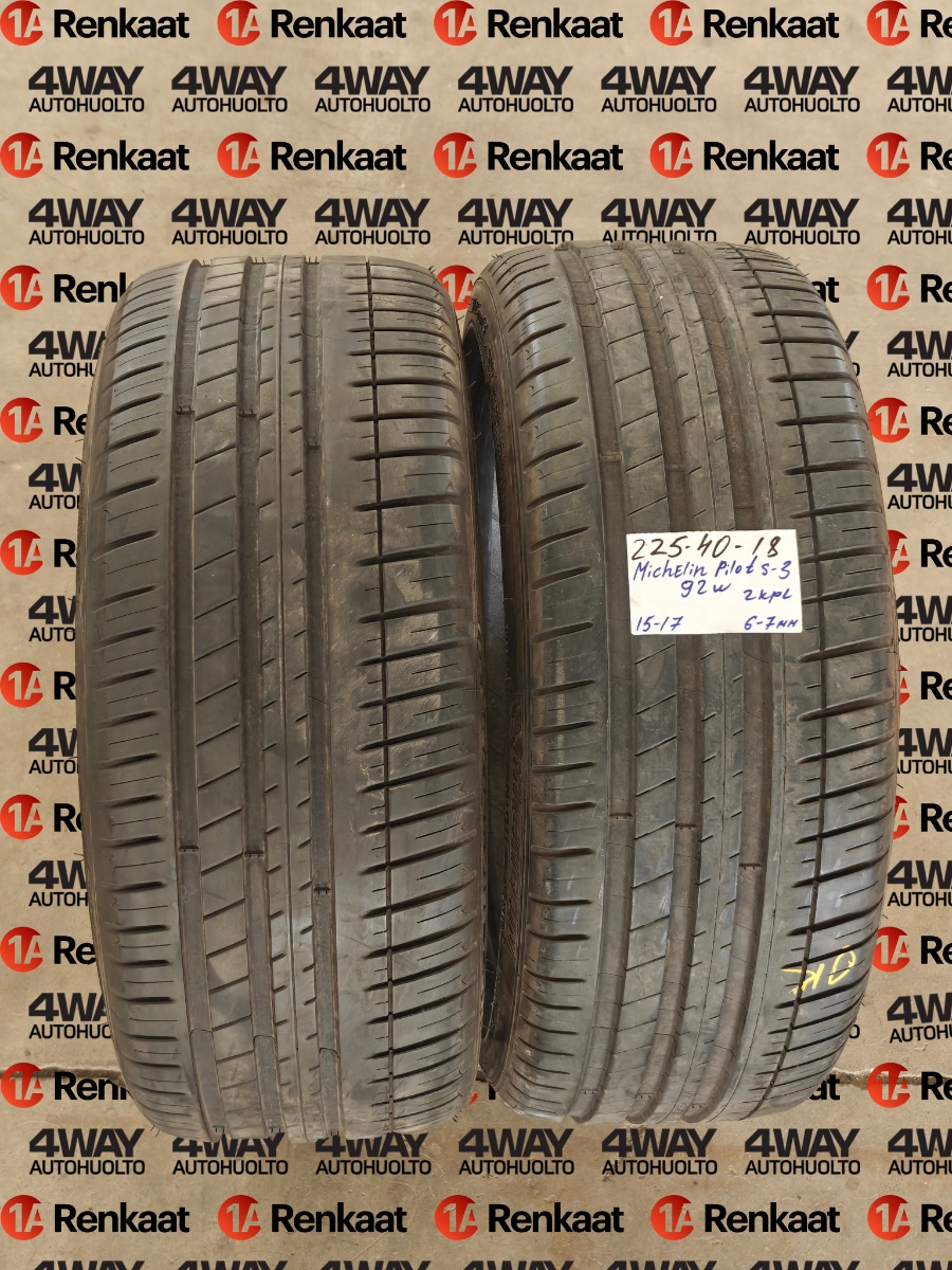 suverehv Michelin Pilot Sport 3 PS3 DOT2015-17