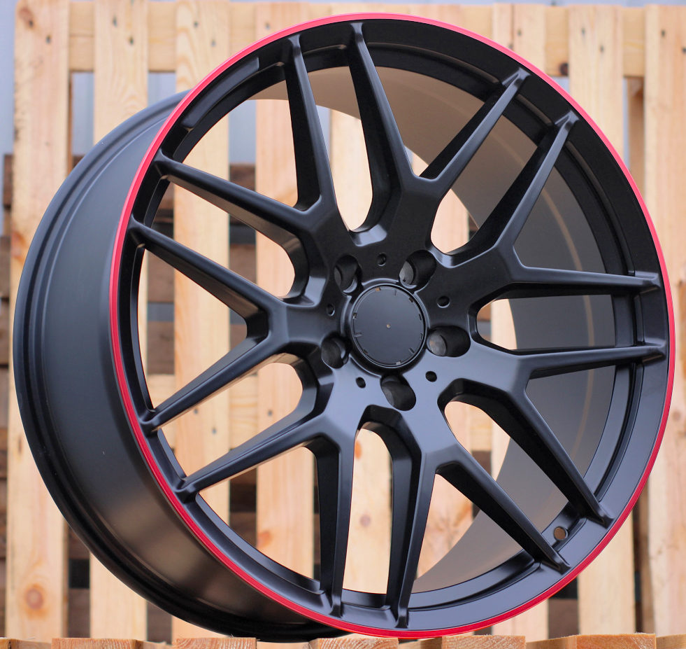 valuveljed JIL Wheels FE115(HE762)Black+RedLine(BR)MER(P1)
