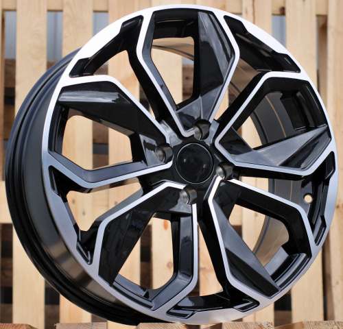 литые диски JIL Wheels B5296BlackPoli