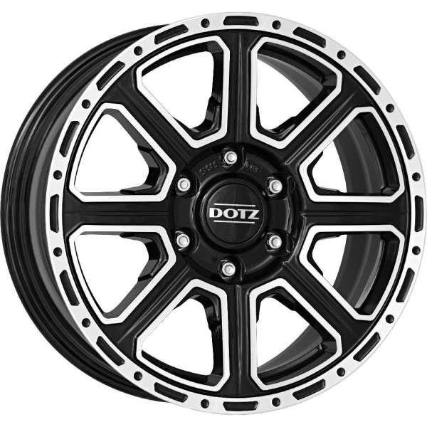 <font face='Tahoma'>vieglmetāla diski</font> Dotz Kalahari dark